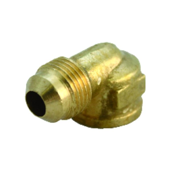 Jmf 3/8 in. Flare X 3/8 in. D FPT Brass 90 Degree Elbow 4503058